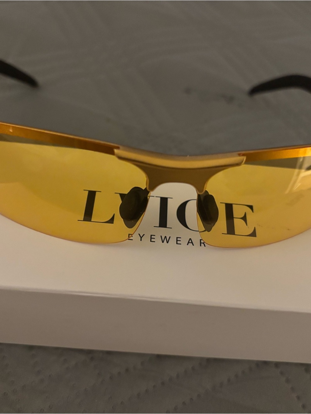 LVIOE Night Driving Glasses Gold